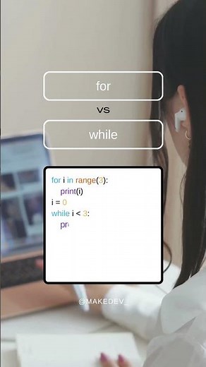 for vs while | Python айырмашылығы #python