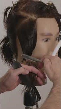 K-Pop Inspired Razored Mens Wolf Cut Tutorial #shorts #short