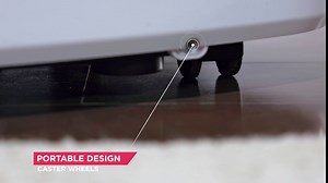 Frigidaire FHPW142AC1 Portable Air Conditioner, 14K BTU (ASHRAE) / 10K BTU (DOE) with Multi-Speed Fan/Dehumidifier Mode/Built-in Air Ionizer/Washable Filter/Works with Alexa/Wi-Fi Connected, in White