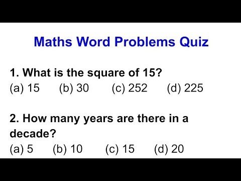 Maths Word Problems Quiz | B. Sir | #bsir