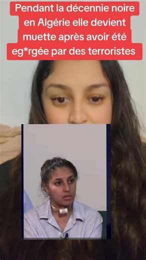 Pendant la décennie noire en Algérie après avoir été*rgée par des terroristes elle devient muette #fyp #foryou #pourtoi #algerie #crime