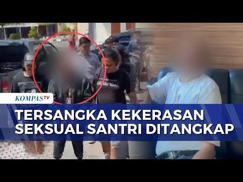 Moments When Police Arrested Sexual Assault Suspect of Islamic Boarding School Student in Pati | ...