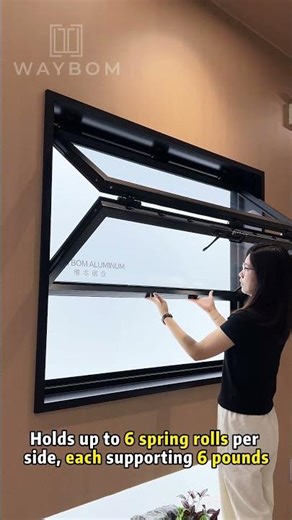 50 Vertical folding window