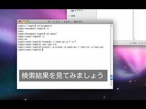 Local blast の使い方～検索実行編～