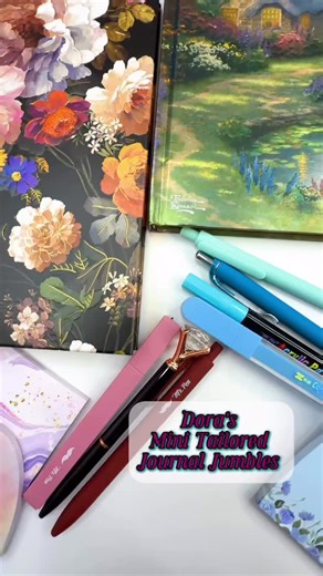 Dora’s back for 2 Mini Tailored Journaling Jumbles — each one curated from the dreamiest journals ✨📓 Let’s pack her books, pens, paper, and cozy stationery finds — a soothing mix of creativity, calm, and journaling joy 🌿🖋️💌 #Stationery #ASMR #Journaling #GiftIdeas #Shopping #stationeryaddict #packingorders #journal #smallbusiness #mystery #book #books | Papered Mind Co.