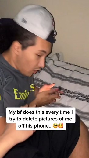 He changed his Lock Screen for me.. 🥺❤️ #couples #couplesprank #couplegoals #boyfriendprank #boyfriend #couple | Samm & Jordan