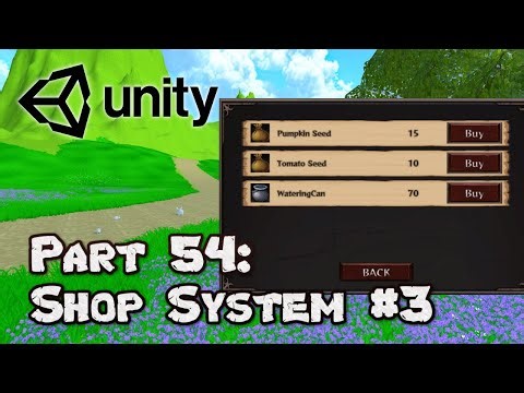 3D Survival Game Tutorial | Unity | Part 54 - Shop System #3