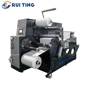 [Hot Item] Barcode Label Die Cutting Machine and Rotary Die Cutting Machine Servo Motor with Auto Turret Rewind
