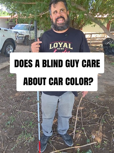 Replying to @scarecrow940 This actually comes up a lot whenever we're talking about cars. So... does color even matter to someone who's been blind since birth? #blind #blindness #cars #carsoftiktok #colors