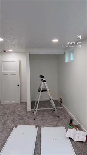 Installing Mirrored Bypass Doors #shorts #short