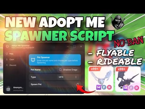 New Adopt Me Spawner Script ✨ | Direct Link & No Patched 2025 💫
