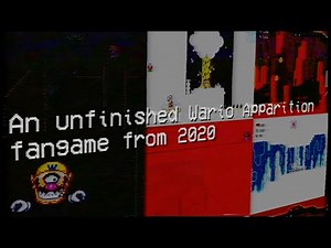 An unfinished Wario Apparition fangame from 2020