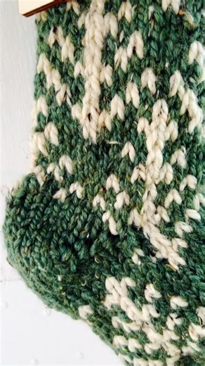 Christmas Stocking: Hand-knit Wool, Scandinavian Style - Personalized Name Tag (custom Order) - Etsy