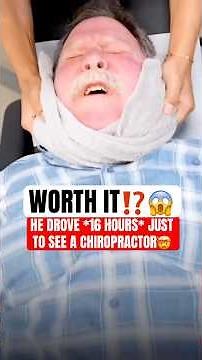 How far would you travel for this⁉️😱 #chiropractic #backpain #neckpain #trending