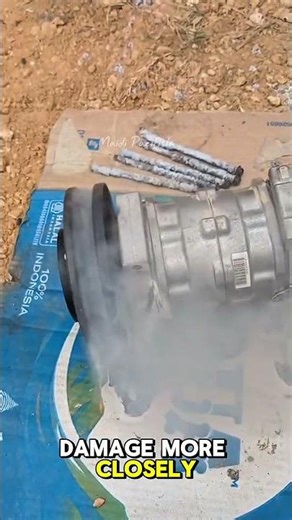 And It Happened Again! AC Compressor Burned & Smoking Badly 😱🔥