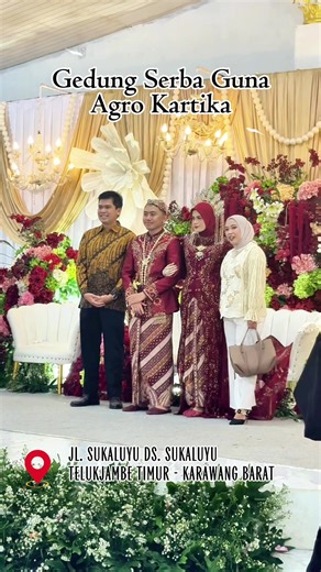 Yang lagi cari VENUE untuk acara wedding bisa banget ke Agro Kartika karena selain ada Gedung ada juga Area outdoor yg aesthetic yang bisa jadi pilihan acara wedding kamu ☺️ Cuss yang mau tanya2 harga bisa WA ke nomer yg ada di bio 🥰 Gedung & venue outdoor masih satu lokasi dengan Resto Ayam Asap brongsong & Cafe D’Grape yaaa 🥰🥰✨✨