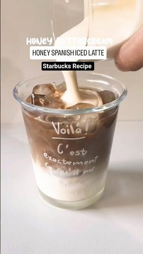The Starbucks Honey iced Latte You Can Make at Home