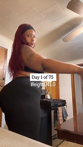 Body By TayTay on Instagram: "Today is Day 1 of my 75 Day challenge! I’m weighing at 341.0 pounds and ready to lose this weight! I’m excited! Let’s goo!!!!!"