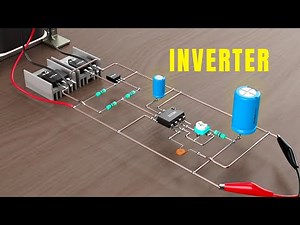 “DIY 12V to 220V Inverter Using IRF540N MOSFETs & 555 Timer!”