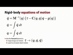 Forward Dynamics | Robot Academy