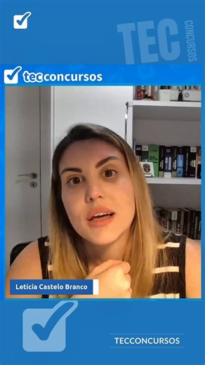 Tec Concursos on Instagram: "✨ Conheça a Letícia Castelo, aprovada no concurso da Receita Federal, para o cargo de Analista. Ela conta como conciliou o trabalho e estudo, acordando cedo e aproveitando cada brecha que tinha para estudar, principalmente no período do pós edital. “Não tinha tempo ruim. Qualquer horário que eu tinha pra estudar, eu estudava.” - disse ela. Confira a entrevista completa em nosso canal do YouTube e seja inspirado(a)! Comente “EU”, SE VOCÊ VAI SER O PRÓXIMO! #tecconcurs