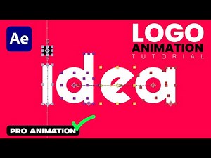 How to create Trendy demanding Minimal Logo Animation After Effects Motion Graphics tutorial
