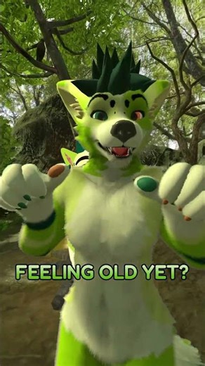 saying goodbye to my old goober and welcoming the new fluffy Canis Woof :3\r#vrchat #furry #glowup