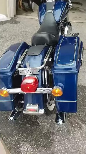 1998 Harley Davidson Electra Glide Classic Idle Walk Around- EVO 1340 Power