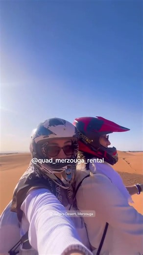 An Unforgettable Adventure in the Heart of the Merzouga Desert ✨🇲🇦 Riding a Quad bike across the golden dunes is pure freedom, adrenaline, and breathtaking landscapes 🏜️🔥 Here, the desert is not just a place… it’s an experience to be lived with all your senses. We offer all desert activities: 🐪 Camel trekking 🏍️ Quad & Buggy rides 🚙 4x4 desert tours 🏕️ Overnight stays in traditional and luxury desert camps 🌅 Sunset & sunrise experiences 🎶 Authentic desert atmosphere under a sky full of