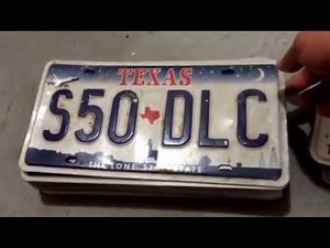 License Plate Collection part 1