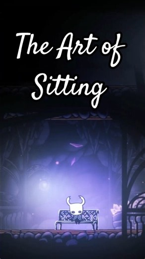 Crystal Peak/Spirits Glade | The Art of Sitting (Hollow Knight)