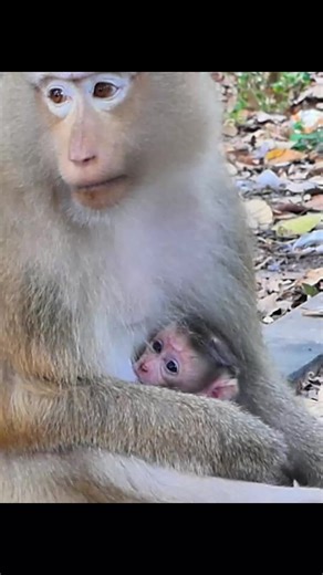 Newborn Monkey Update: Meet Rose and Amber's Baby