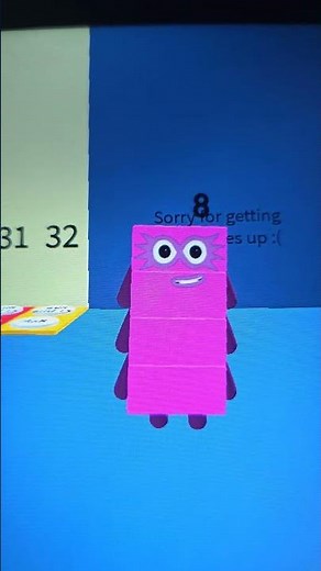 Numberblocks 1 times table