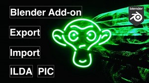 3D ILDA PIC Add-on for Blender