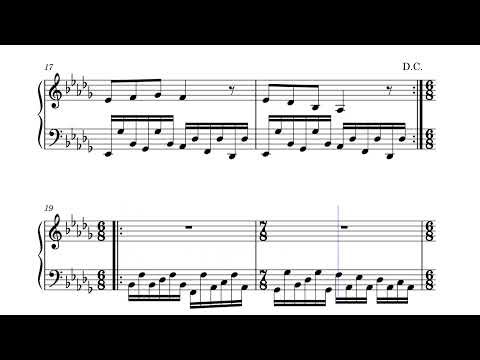 Golden Brown – The Stranglers - Easy/Simple Piano Arrangement