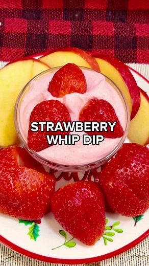 Strawberry Jello and Cool Whip Dip - Easy Sugar Free Recipe