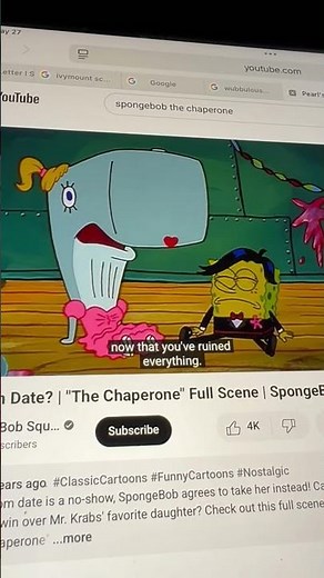 SpongeBob SquarePants Pearl Crying