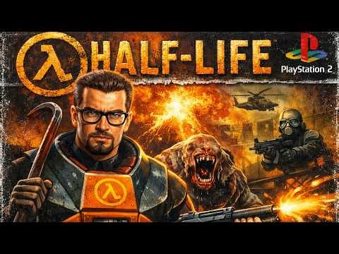 PS2 - Half-Life "Remastered" - LongPlay [4K:60fps][no commentary] 🔴