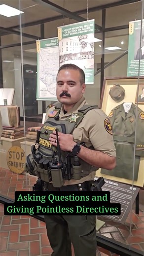 Asking Silly Questions #vcso #ftp #acab #filmthepolice