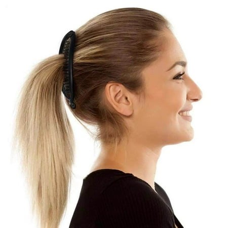 8Pcs Banana Hair Clips Clincher Combs Large Vintage Banana Clips Comb Tool Multipurpose Hair Comb Double Combs Clip Claws for Women Girls - Walmart.ca