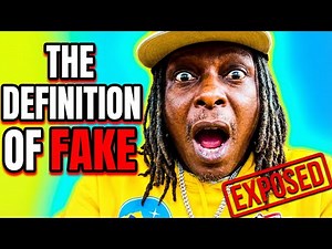 The definition of fake