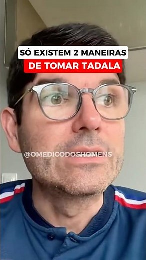 THERE ARE ONLY 2 WAYS TO TAKE TADALA