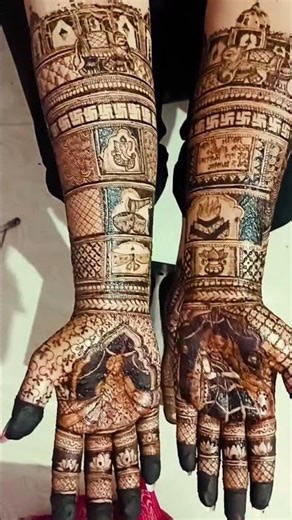 2026 Trending Bridal Mahendi Design | Royal Wedding Look 👰#Mahendi#HennaArt#MehndiDesigns#subscribe