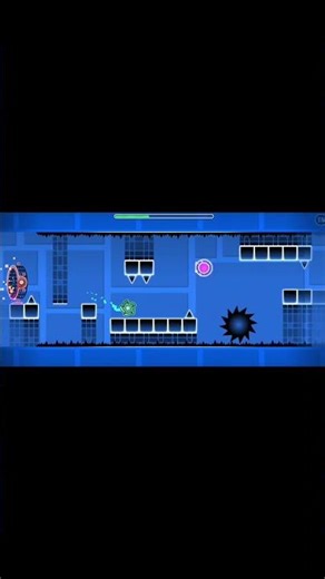 Day 1 of making a layout #geometrydash #gd #shorts