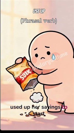 Day 14.03.2026: Master Vocabulary with Me "Use up" #mastervocabularywithme