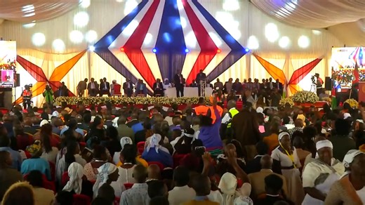 Retired President Uhuru Kenyatta attends Cyrus Jirongo's funeral in Lumakanda, Kakamega County | K24 TV