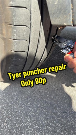 32-Piece Car Tire Repair Kit - Fix Punctures Fast