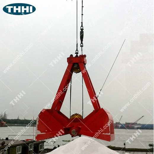 [Hot Item] Hydraulic Clamshell Grabs Using for Handling Powder and Bulk Materials