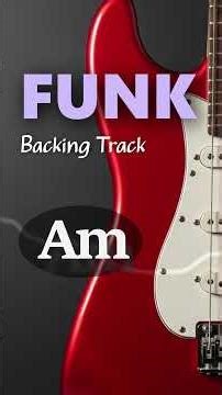Funk Guitar Backing Track in Am – Groovy Jam #backingtrack #guitar