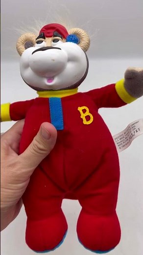 Vintage 1999 Bedtime Bubba Talking Bear Plush Arcotoys 9" Original Tags How does it work? #shorts